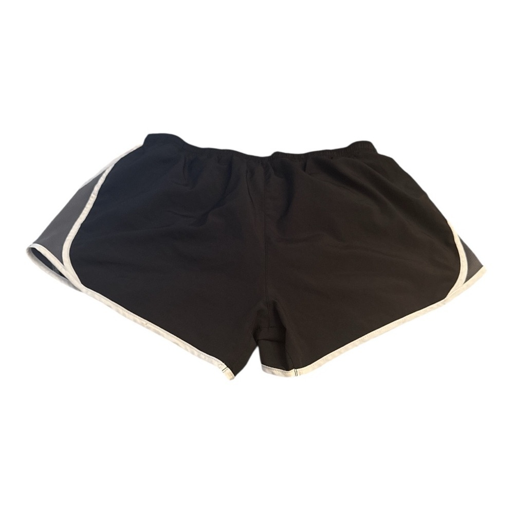 Nike DRI-FIT Black Athletic Running Shorts Lightweight Retro Design Size Medium - Picture 2 of 3